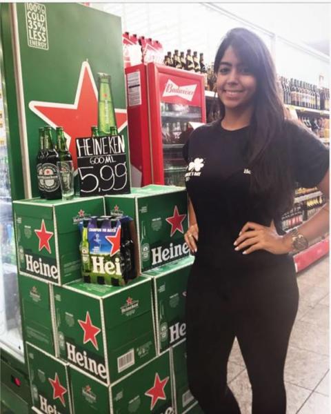 Ação de Merchandising Heineken