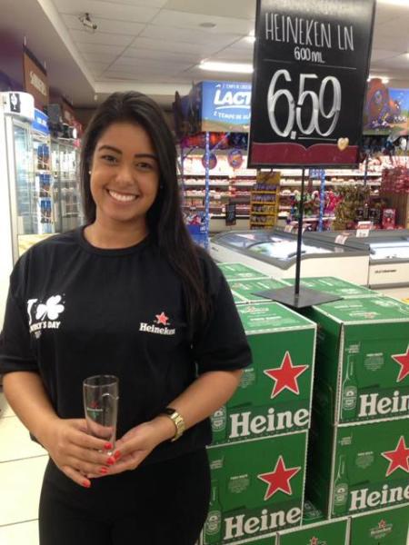Ação de Merchandising Heineken