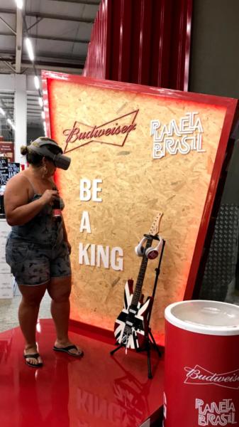 Experiência Budweiser Planeta Brasil