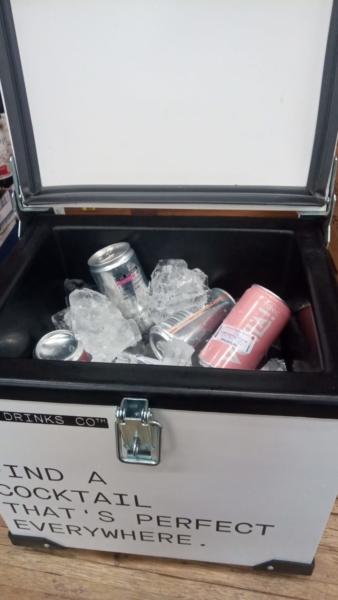 Ação de degustação FIVE DRINKS