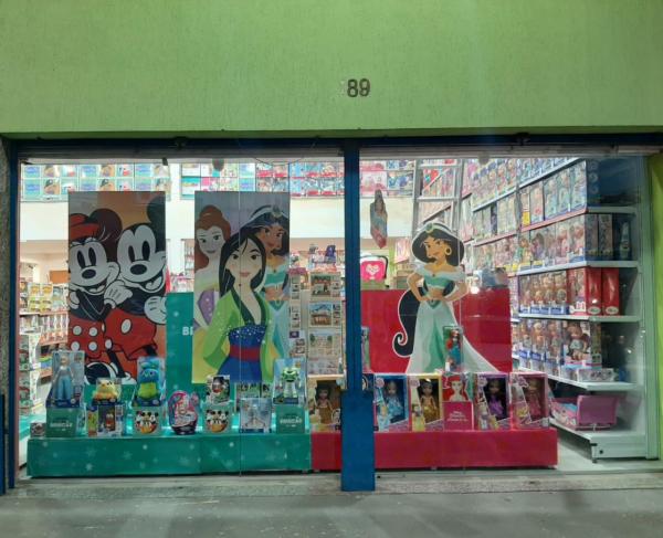 Aplicação de Material Promocional Disney